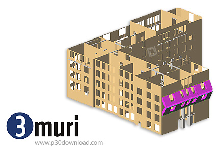 دانلود 3Muri ( TreMuri ) Pro v13.1.0.0 x64 - نرم افزار تحلیل استاتیکی ساختمان های بنایی