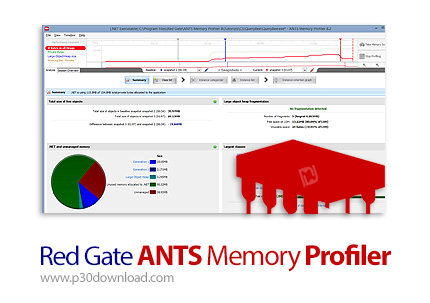 دانلود Red Gate ANTS Memory Profiler v11.0.0.1816 - نرم افزار تشخیص و بهینه سازی میزان استفاده از حا