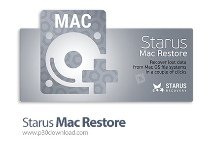 دانلود Starus Mac Restore v2.3 - نرم افزار بازیابی اطلاعات پارتیشن های مک در ویندوز
