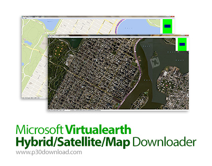 دانلود AllMapSoft Microsoft Virtualearth Hybrid Downloader + Satellite Downloader + Map Downloader v