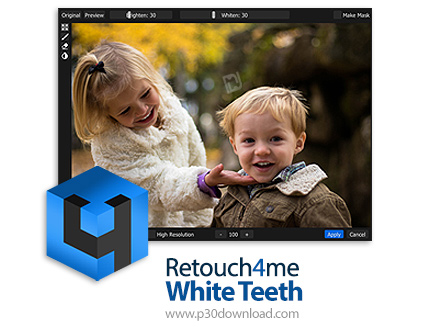 دانلود Retouch4me White Teeth v1.015 x64 + Plug-in for Photoshop - نرم افزار سفید کردن خودکار دندان 