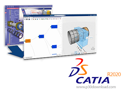 دانلود CATIA P3 V5-6R2020 (V5R30) SP6 HF8 x64 + Documentation - نرم افزار کتیا