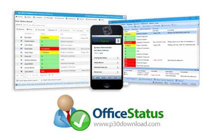 دانلود OfficeStatus v6.5.590.0 - نرم افزار کنترل و مدیریت وضعیت حضور کارمندان