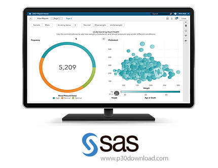 دانلود SAS v9.4M8 (TS1M8) x64 - نرم افزار تجزیه و تحلیل محاسبات آماری