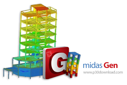 دانلود midas Gen 2021 v3.1 x64 - نرم افزار قدرتمند طراحی و آنالیز انواع سازه و ساختمان