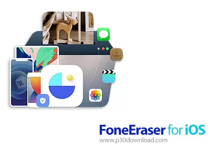 دانلود FoneLab FoneEraser for iOS v1.0.12 - نرم افزار فرمت کامل دستگاه های آی او اس