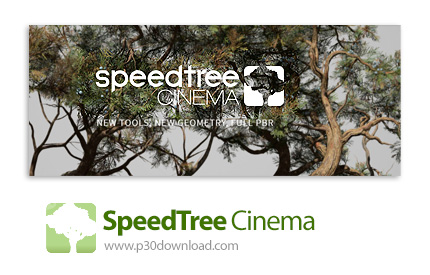 دانلود SpeedTree Cinema Modeler v9.1.3 x64 - نرم افزار ساخت درختان سه بعدی