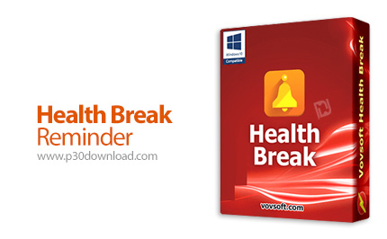 دانلود VovSoft Health Break Reminder v1.0 - نرم افزار زمانبندی و اعلام هشدار در تایم های مشخص