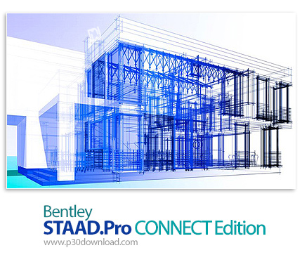 دانلود Bentley STAAD.Pro CONNECT Edition v22 Update 11 (22.11.00.156) x64 + iTwin Analytical Synchro