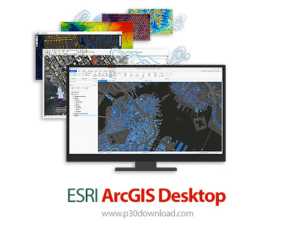 دانلود ESRI ArcGIS Desktop v10.8.2 x64 + Extensions + v10.8.1 + v10.8.0 - نرم افزار تحلیل اطلاعات مک