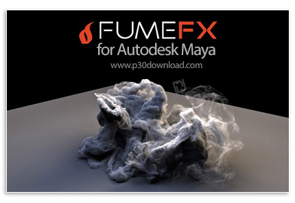 دانلود FumeFX v5.1.3 x64 + v5.0.6(7) for Autodesk Maya 2016-2023 - پلاگین شبیه سازی آتش، انفجار و دو