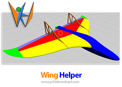دانلود Wing Helper v1.5.0 - نرم افزار طراحی مدل هواپیماهای کنترلی RC