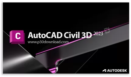 دانلود Autodesk AutoCAD Civil 3D 2023.3 x64 + Project Explorer + Grading Optimization - نرم افزار ات