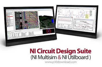 دانلود NI Multisim & NI Utilboard (NI Circuit Design Suite) v14.3.0 - نرم افزار طراحی مدارات الکترون