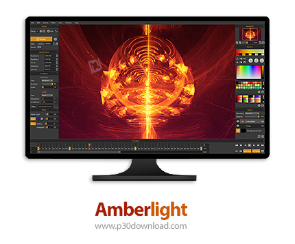 دانلود Amberlight v2.1.5 x64 - نرم افزار طراحی تصاویر گرافیکی متحرک، افکت و بک گراند