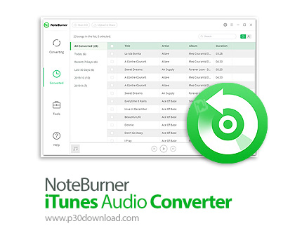 دانلود NoteBurner iTunes Audio Converter v4.7.4 - نرم افزار ضبط و تبدیل فرمت بدون محدودیت فایل های ص