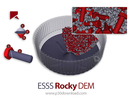 دانلود ESSS Rocky DEM 2022 R1.2 v22.1.2 x64 - نرم‌افزار شبیه‌سازی و پیش‌بینی رفتار ذرات سیستم‌های ری