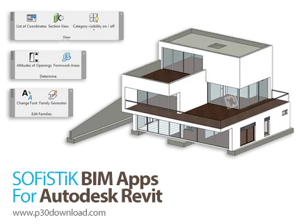 دانلود SOFiSTiK BIM Apps 2023-0 for Autodesk Revit 2023 x64 - افزونه های طراحی و آنالیز پیشرفته مدل 