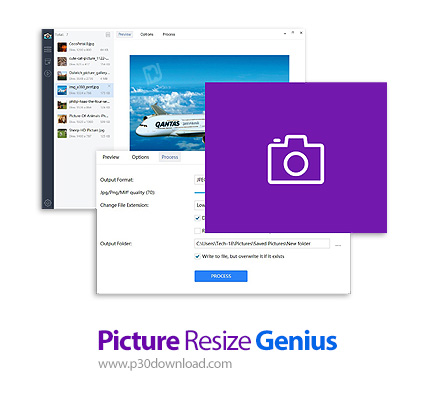 دانلود Picture Resize Genius v4.3 - نرم افزار تغییر سایز تصاویر بدون افت کیفیت