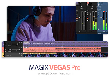دانلود MAGIX Vegas Pro v20.0.0.139 x64 - نرم افزار استودیوی دیجیتال جهت ویرایش و تدوین فیلم ها و کلی