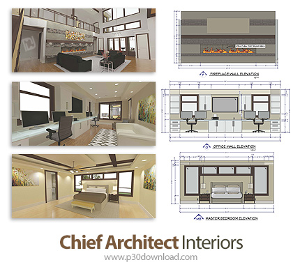 دانلود Chief Architect Interiors X14 v24.3.0.84 x64 - نرم افزار طراحی داخلی