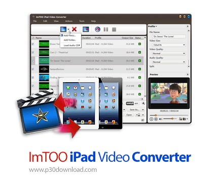 دانلود ImTOO iPad Video Converter v7.8.26.20220609 - نرم افزار تبدیل فایل های صوتی و ویدئویی به فرمت