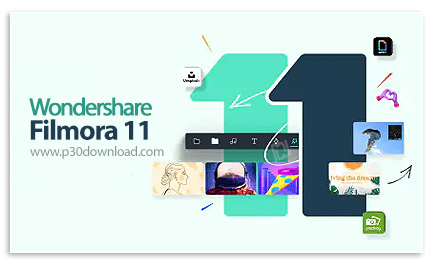 دانلود Wondershare Filmora v11.8.1.1523 x64 - نرم افزار ویرایش ویدئو 