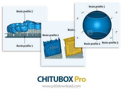 دانلود CHITUBOX Pro v1.3.0 x64 - نرم افزار آماده سازی و ویرایش مدل سه بعدی برای چاپ