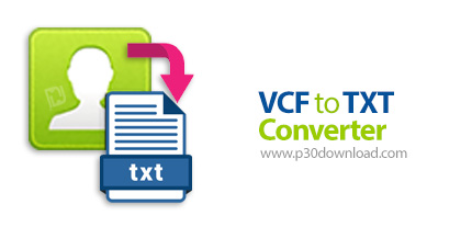دانلود VovSoft VCF to TXT Converter v2.2.0 - نرم افزار استخراج اطلاعات مخاطبین از فایل VCF و ذخیره د