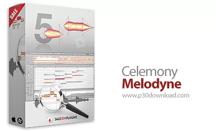دانلود Celemony Melodyne Studio v5.4.0.036 - نرم افزار ویرایش نت های موسیقی