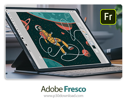 دانلود Adobe Fresco v4.3.0.1156 x64 - نرم افزار طراحی و نقاشی دیجیتال