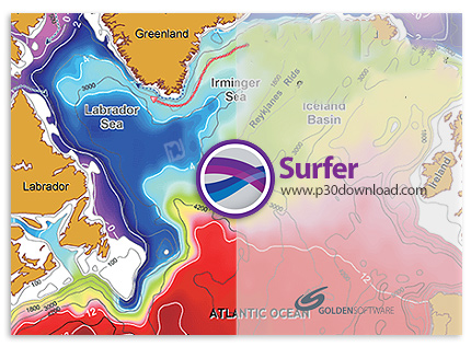 دانلود Surfer v24.3 (218) - نرم افزار ترسیم نقشه های توپوگرافی و هیدرولوژی