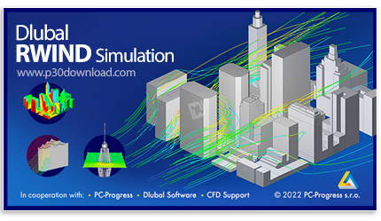 دانلود Dlubal RWIND Simulation Pro v2.02.0260 x64 - نرم افزار شبیه سازی جریان باد اطراف ساختمان