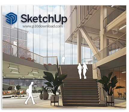 دانلود SketchUp Pro 2023 v23.1.340 x64 - نرم افزار ساخت اشکال سه بعدی