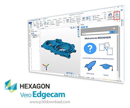 دانلود Vero Edgecam v2022.0 x64 - نرم افزار پیشرفته شبیه سازی تراش‌کاری، فرزکاری و ماشین‌کاری فلزات