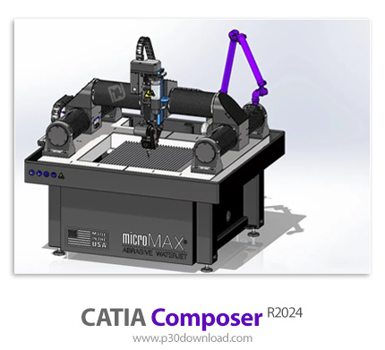 دانلود CATIA Composer R2024 x64 - نرم افزار مستند سازی و تصویر سازی محصولات
