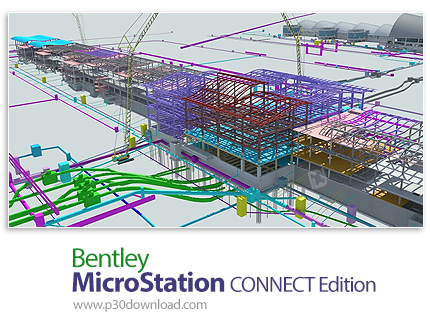 دانلود Bentley MicroStation CONNECT Edition 2023 v23.00.01.44 x64 - نرم افزار میکرواستیشن برای نقشه 