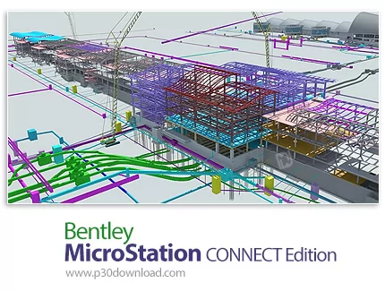دانلود Bentley MicroStation CONNECT Edition 2023 v23.00.02.71 x64 - نرم افزار میکرواستیشن برای نقشه 
