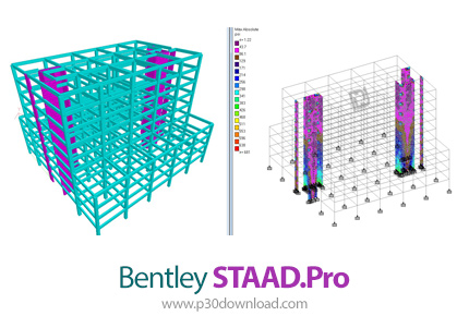 دانلود Bentley STAAD.Pro v23.00.02.361 CONNECT Edition x64 - نرم افزار طراحی سازه به صورت مدل‌های سه