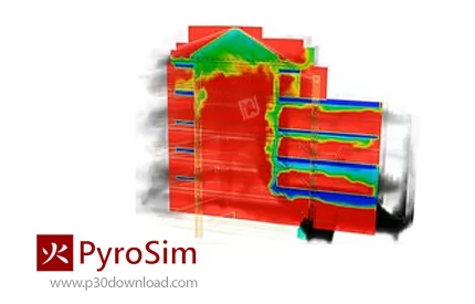 دانلود PyroSim v2024.1.0605 x64 - نرم افزار شبیه سازی دقیق آتش سوزی به صورت پویا