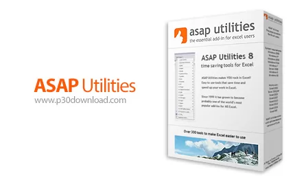 دانلود ASAP Utilities v8.7 RC1 - افزونه ای برای بهره مندی سریع و آسان از امکانات اکسل