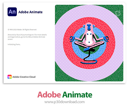 دانلود Adobe Animate 2024 v24.0.1.329 x64 - انیمیت ۲۰۲۴، نرم افزار طراحی گرافیک و انیمیشن برداری