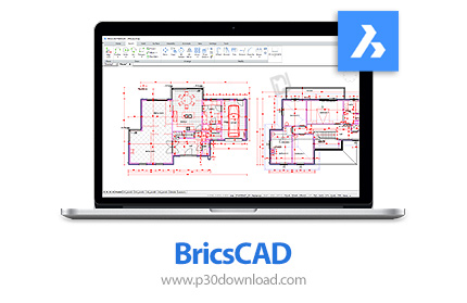دانلود BricsCad Ultimate v24.1.05.1 x64 - نرم افزار طراحی داخلی پروژه های مختلف ساختمانی