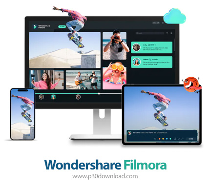 دانلود Wondershare Filmora v13.0.60.5095 x64 - نرم افزار ویرایش ویدئو 