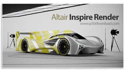 دانلود Altair Inspire Render 2023.0 x64 - نرم افزار تخصصی رشته مهندسی مکانیک - ساخت و تولید 