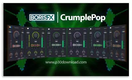 دانلود Boris FX CrumplePop Complete 2024.0.12 x64 - مجموعه پلاگین های حذف نویز و بهینه سازی صدا