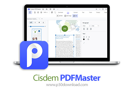 دانلود Cisdem PDFMaster v3.0.0 x64 - نرم افزار ایجاد، ویرایش و تبدیل فرمت فایل های PDF