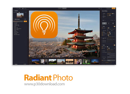 دانلود Radiant Photo v1.3.1.442 x64 + Addon Pack - نرم افزار ویرایش عکس حرفه ای و آسان