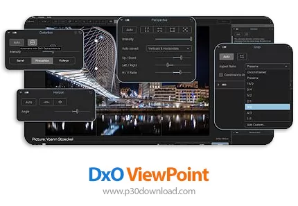 دانلود DxO ViewPoint v4.16.0.302 x64 - نرم افزار ویرایش و اصلاح عناصر تصاویر