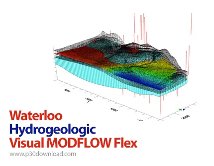 دانلود Waterloo Hydrogeologic Visual MODFLOW Flex v10.0 x64 - نرم افزار شبیه‌سازی جریان آب‌های زیرزم